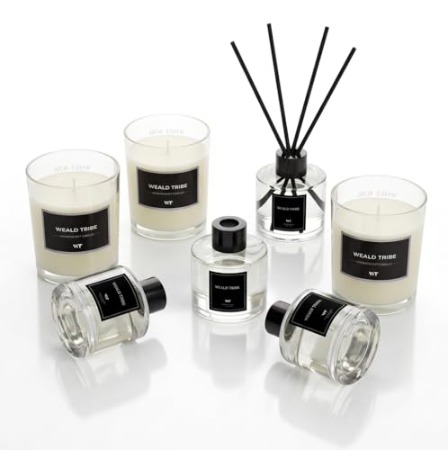 3-Piece Reed Diffuser Set, Fresh Linen, Ocean & Eucalyptus Mint Scents