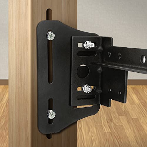 Heavy Duty Bed Headboard Brackets - Adjustable Steel Modification Plate