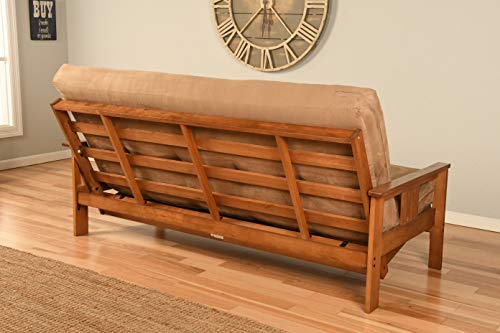 Monterey Full-Size Futon Sofa Bed with Innerspring Mattress