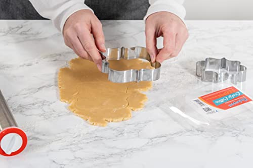 Stainless Steel Cookie Cutter Set for Baking and Decorating - Bakerpan