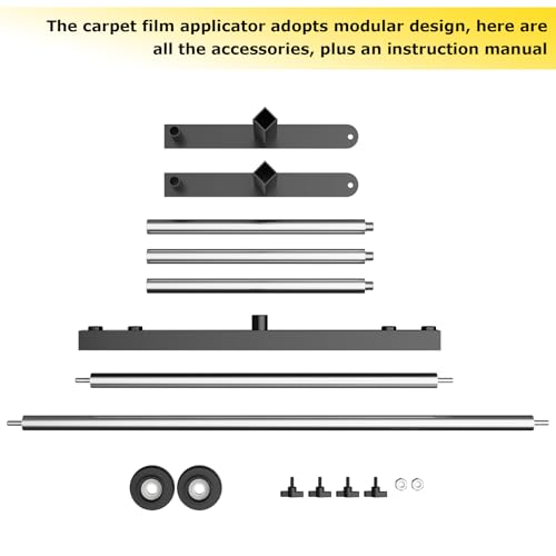 Adjustable Carpet Protection Film Applicator, 24"-36" Width Tool