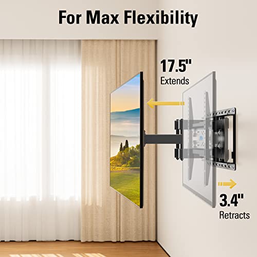 Mounting Dream Full Motion TV Wall Mount for 32-70 Inch TVs up to 99lbs