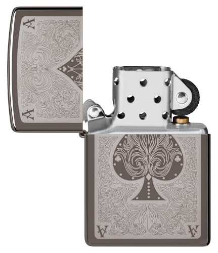 Windproof Ace Lighters - Refillable Metal Design