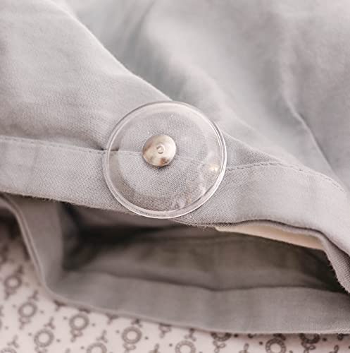 Clear Magnetic Duvet Clips with Removal Key - 8 Pack Comforter Pins