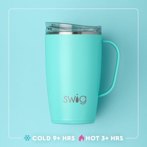 Swig Life Easter Bunny 18oz Insulated Travel Mug with Handle & Lid
