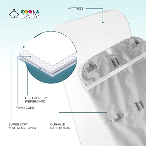 3-in-1 Portable Baby Bassinet, Bedside Sleeper & Playpen - Adjustable Grey