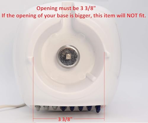 6-Cup Blender Glass Jar with 4-Blade Assembly and Base Replacement Kit