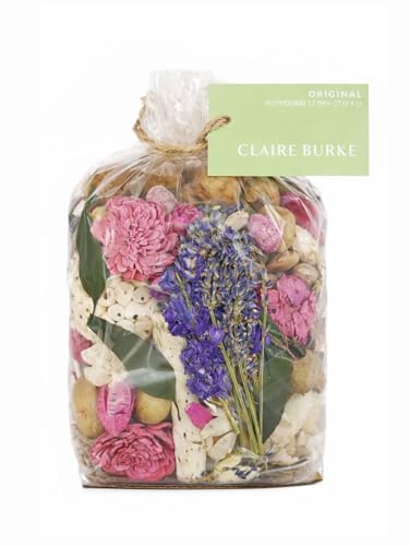 Scented Floral Potpourri Bowl Filler, Rose & Lavender Fragrance, 2-Quart Bag