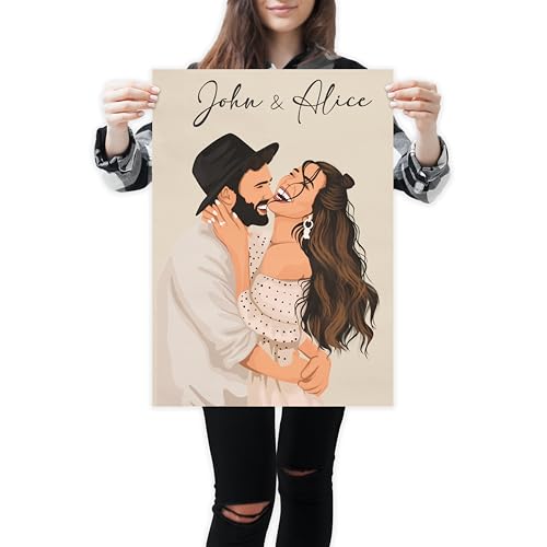 Custom Hand-Drawn Portrait Illustration from Your Photo