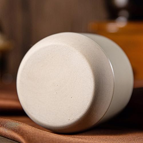 Japanese Ceramic Mug 8oz No Handle Tea Cup - Vintage, Rustic, Microwave & Dishwasher Safe