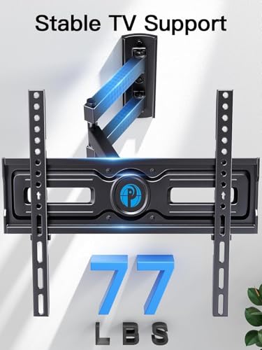 Full Motion TV Wall Mount for 26-65 Inch TVs - Articulating Arm Bracket