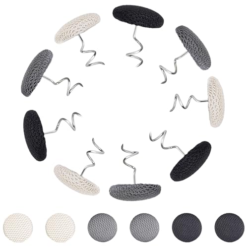 30 Upholstery Pins Set - Durable Fabric Fasteners for DIY Projects