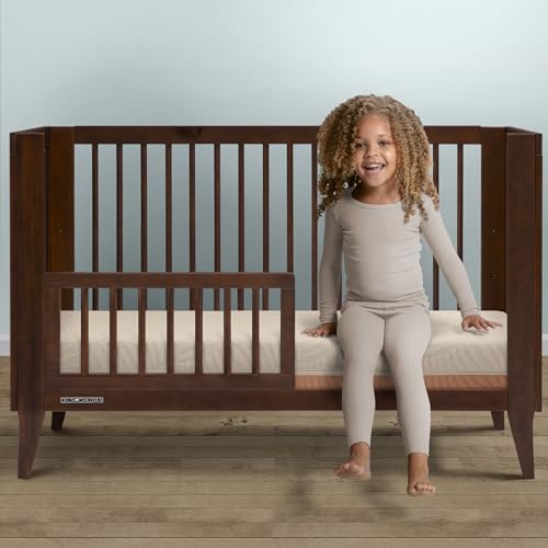 Breathable Baby Crib and Toddler Mattress with Washable Waterproof Cover