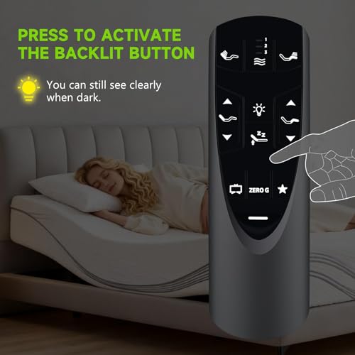 Replacement Adjustable Bed Remote Control for RF358A and RF502A Models