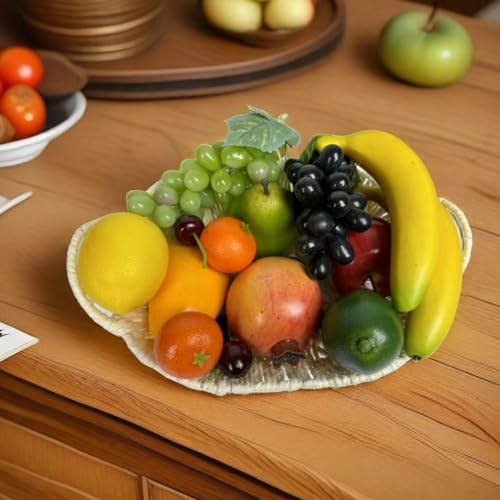 17-Piece Artificial Fruit Set for Home Decor and Photography