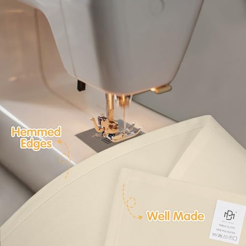 6-Pack Rectangle Tablecloths 60x102 Inch, Premium Polyester Table Covers