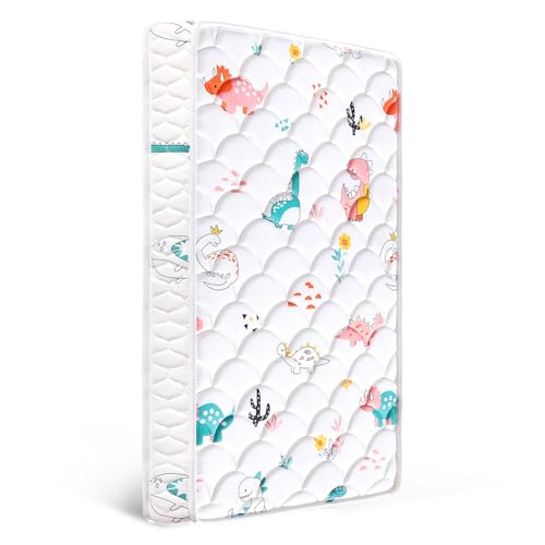 5-Inch Firm Foam Crib and Toddler Bed Mattress - Breathable Dual-Sided