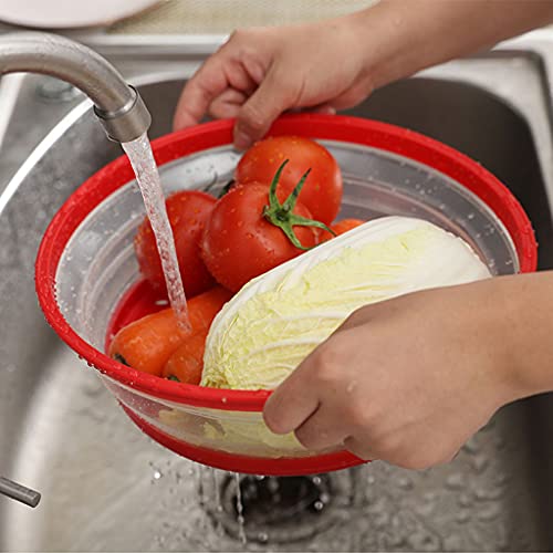 Collapsible Microwave Splatter Cover 10.5 Inch - Food Grade Plate Lid with Vents