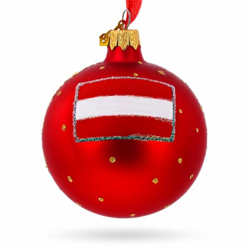 BestPysanky 4-Inch Hand-Painted Glass Christmas Ornament - Schonbrunn Palace Vienna