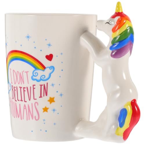 Handpainted 3D Ceramic Animal Mug - Heat Resistant Coffee Tea Cup