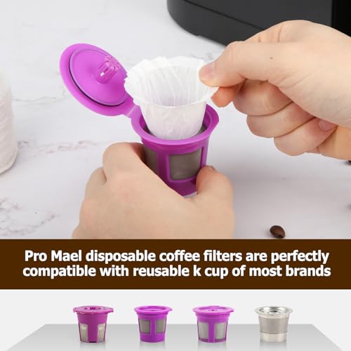 360 Count Disposable Paper Coffee Filters for Reusable Single Serve Pods