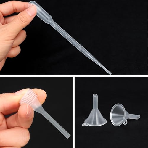 10-Piece Perfume Refill Tool Kit for Travel, Essential Oils, and Fragrance