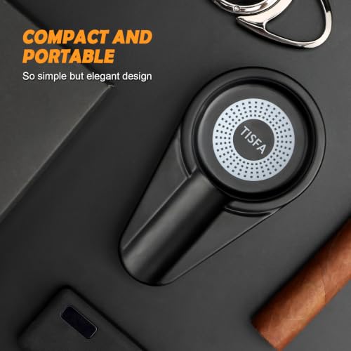 Portable Cigar Ashtray, Lightweight Melamine Drop-Shaped Holder for Indoor Outdoor