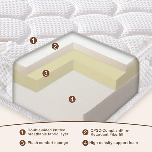 Breathable Foam Crib & Toddler Mattress - Standard 52" x 27.6" x 5"