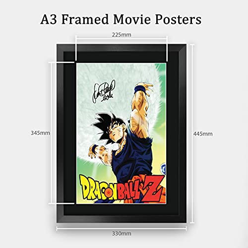 Framed Autograph Display 16x12 Inch Anime Memorabilia Gift