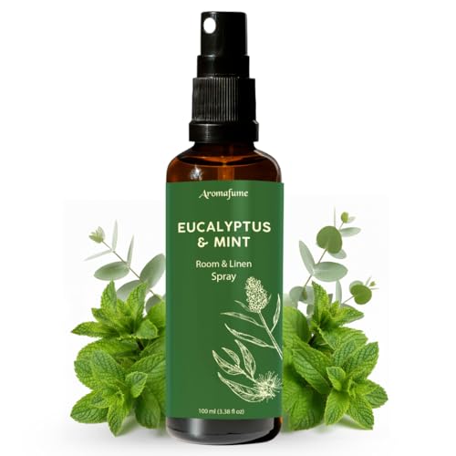 Eucalyptus and Mint Room and Linen Spray 100ml Natural Aromatherapy Mist
