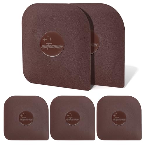 Non-Scratch Pan Scraper Set (5-Pack) - Plastic Pot Scraper for Cast Iron