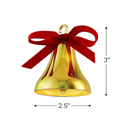Mr. Christmas Musical Bells of Christmas with LED Lights, 15 Carols, Battery Operated