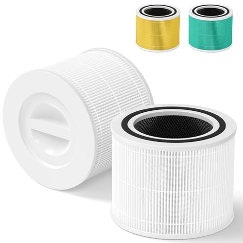 3-in-1 H13 True HEPA Air Purifier Replacement Filter 2-Pack