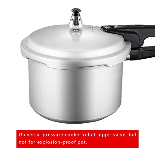 Universal Pressure Cooker Relief Jigger Valve Kit - 80KPA, 2-Pack