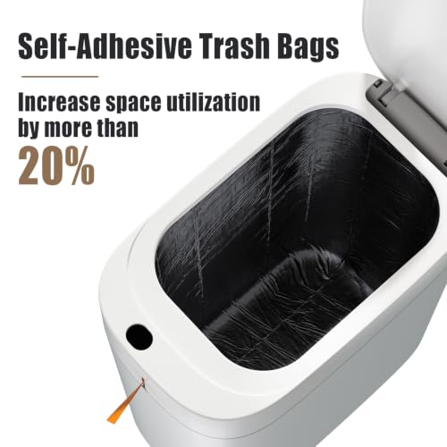 Smart Automatic Trash Can 3.5 Gallon Slim Motion Sensor Garbage Bin