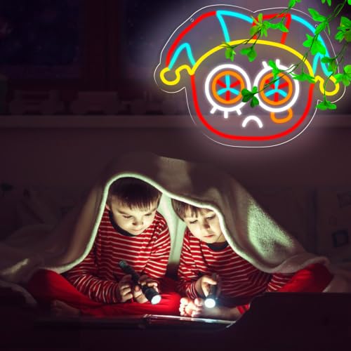AHlove Circus Neon Sign LED Wall Light for Bedroom & Game Room