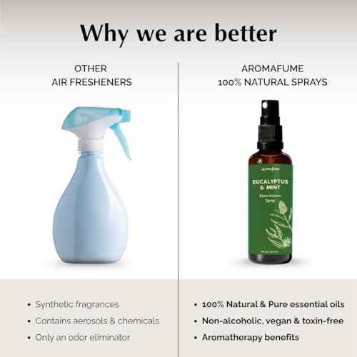 Eucalyptus and Mint Room and Linen Spray 100ml Natural Aromatherapy Mist