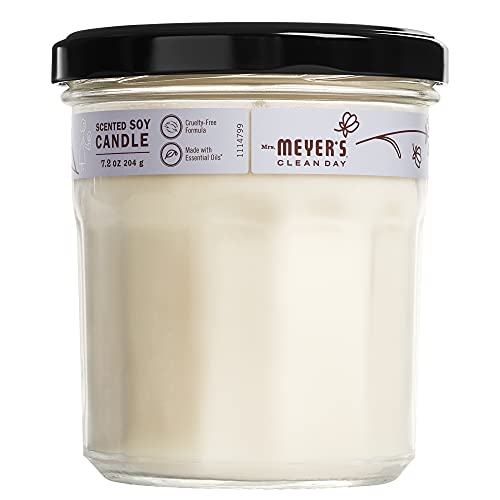 Lavender Soy Candle - Aromatherapy Glass Jar, 35 Hour Burn, Pack of 2