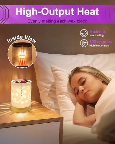 25 Watt Wax Warmer Light Bulbs - G16.5 Globe for Candle Warmers, 6 Pack