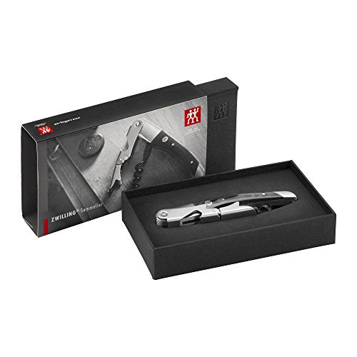Zwilling Sommelier Waiter's Corkscrew Wine Opener with Foil Cutter