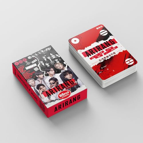 95 Pcs Music Album Lomo Photo Cards and Decorative Stickers Set