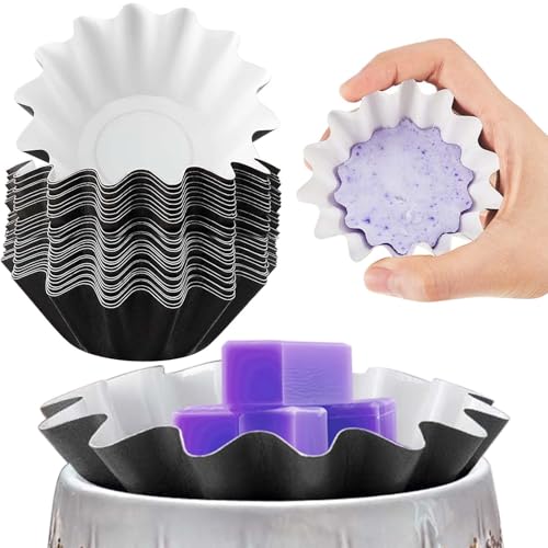25 Pcs Reusable Silicone Wax Melt Liners for Electric Warmers - Leakproof