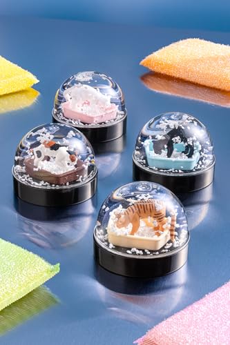 Cat Litter Snow Globe Miniature Blind Box – Japanese Collectible Decor