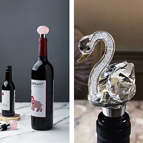 G4S3 10-Pack Stainless Steel Wine Bottle Stoppers - Reusable, Airtight Seal