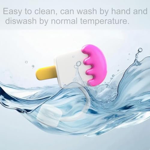 Silicone Straw Cover for Stanley Tumbler 30oz & 40oz - Popsicle Shape Topper