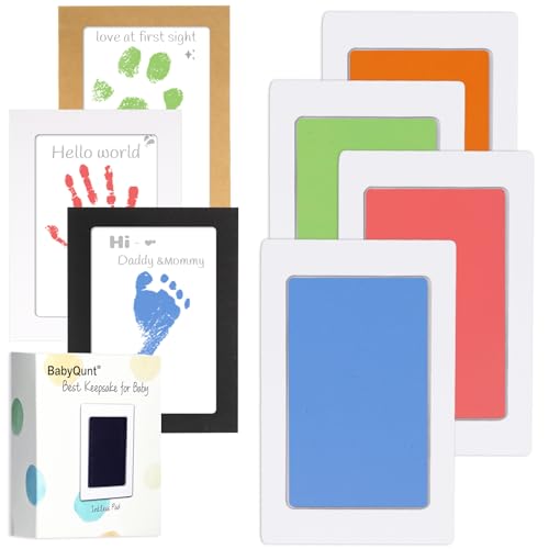 Inkless Baby Hand and Footprint Kit - Clean-Touch Paw Print Pad (4 Pack)