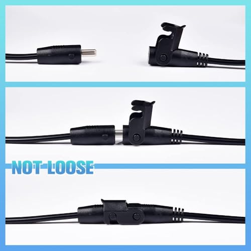 6.6ft Power Recliner Extension Cable - 2-Pin DC Motor Cord for Lift Chairs