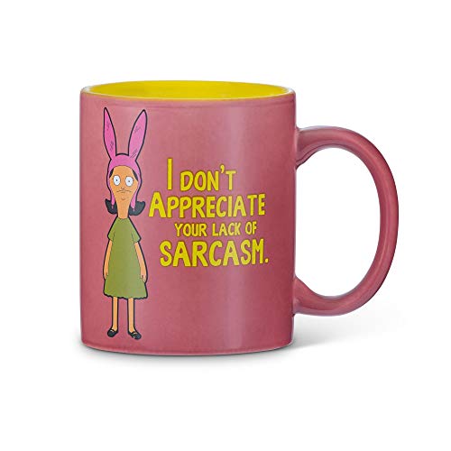 Bob's Burgers Louise Sarcasm Coffee Mug 12oz - Funny TV Show Gift