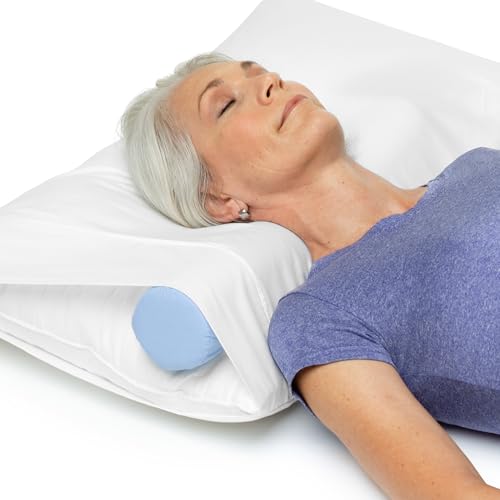 Cervical Roll Neck Support Pillow - 20" for Pain Relief & Comfort
