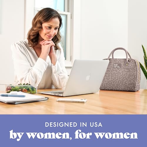 Insulated Lunch Bag for Women with Containers, Large Work Lunch Tote